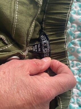 Hold Peace Olive Green Drawstring Pants - XL/1X